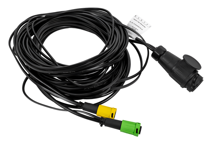 Instalacja elektryczna MANTES wiązka przyczepy podłodziowej 7,8m wtyczka 13PIN bajonety 2x5PIN