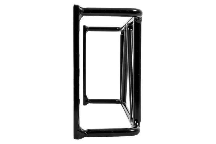Kratka ochronna tylnej lampy przyczepy UNITRAILER czarna osłona tylnego światła 272x131x68mm