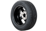 Koło wzmacniane do przyczepy OPONA KENDA 195/50 R13C 104/102N FELGA ALU STARCO czarna 6Jx13"H2 5x112 ET:30