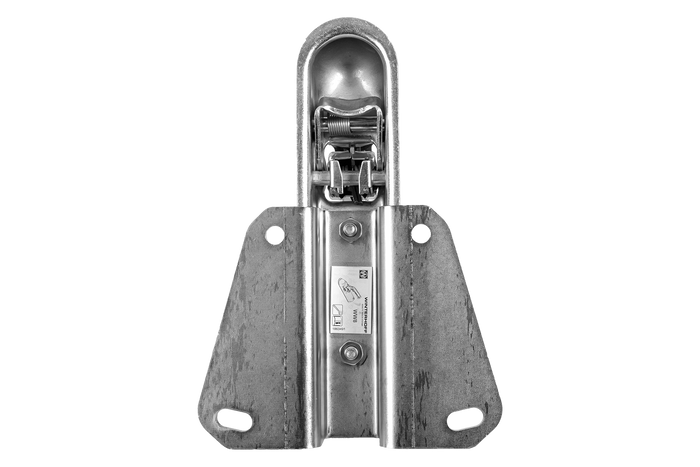 Zaczep kulowy WINTERHOFF WW 8-G+V-adapter do przyczepki 800kg z dyszlem typu V