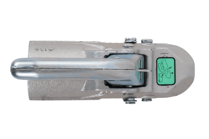 Zaczep kulowy KNOTT K35-C do przyczepy 3500kg z dyszlem rurowym 60mm żeliwny