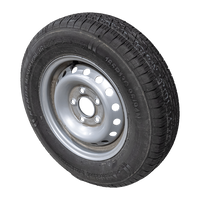 OUTLET Koło wzmacniane do przyczepy OPONA KENDA 165/80 R13C 96/94N FELGA KENDA 4.5Jx13"H2 5x112 ET:30