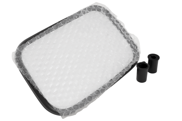 Lusterko boczne PLASTEX LP0240 R1200 do maszyn rolniczych 250x155mm