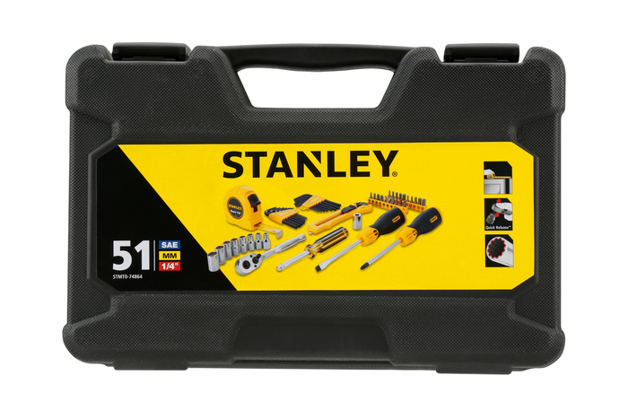 Zestaw narzędzi ręcznych STANLEY STMT0-74864 w walizce 51el.