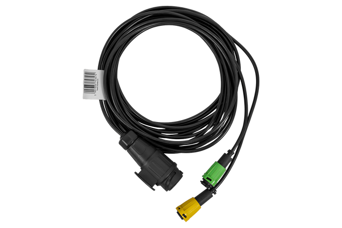 Instalacja elektryczna MANTES wiązka przyczepy podłodziowej 5,5m wtyczka 13PIN bajonety 2x5PIN
