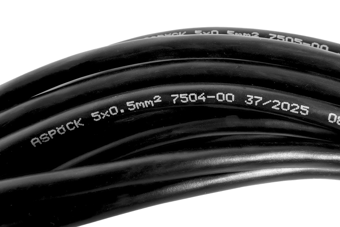 Instalacja elektryczna ASPÖCK wiązka przyczepy lawety 5m wtyczka 13-PIN bajonety 2x 5-PIN