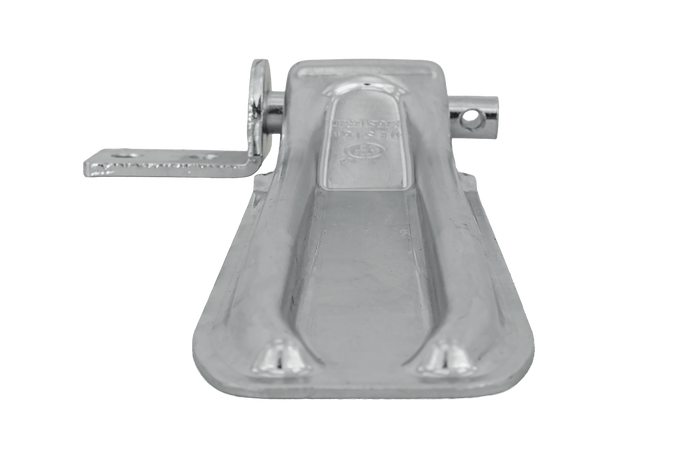 Zawias burtowy z uchwytem STEELPRESS ZW-01.270A+UZ-01B kompletne mocowanie burty przyczepy