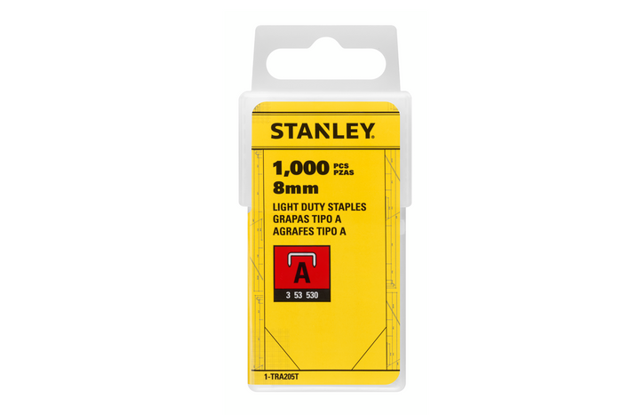 Zszywki STANLEY Typ A 3/53/530 8mm 1000szt