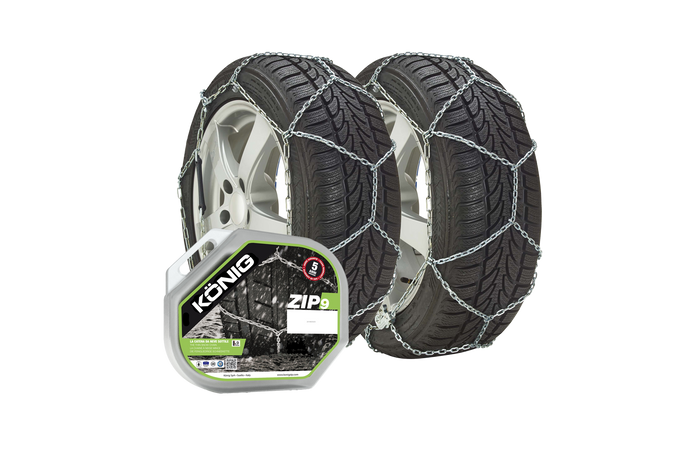 Łańcuchy śniegowe König Zip 9 gr. 97