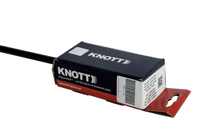 Linka hamulcowa cięgno Bowdena KNOTT 980202.18 szybki montaż 1630/1820mm