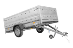 Przyczepka samochodowa 264x150 UNITRAILER GARDEN 265 KIPP z burtami BIS