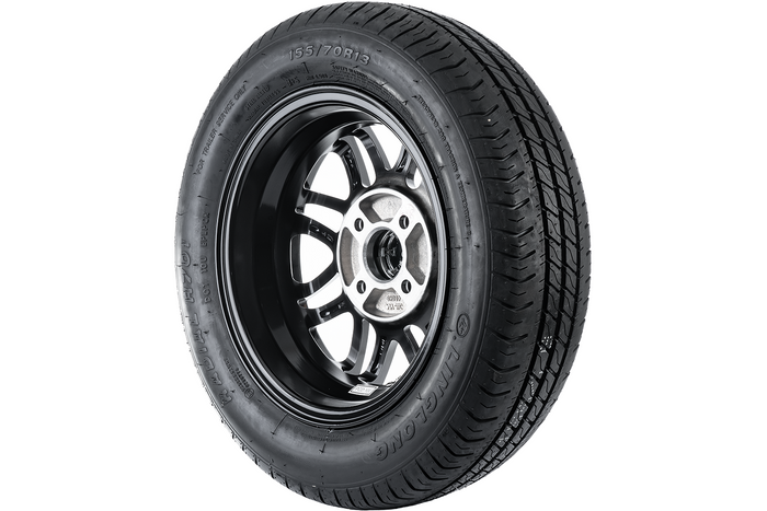 Koło do przyczepki OPONA LINGLONG 155/70 R13 75N FELGA ALU UNITRAILER 4Jx13" 4x100 ET:30