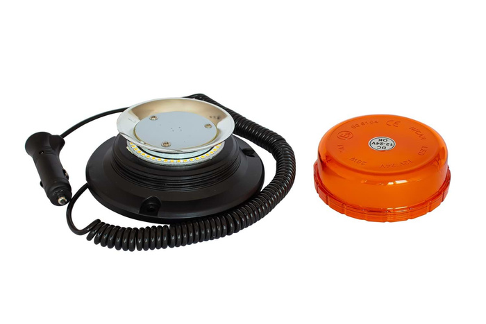 Lampa ostrzegawcza błyskowa kogut TT Technology LED na magnes