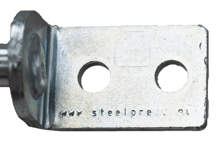 Uchwyt zawiasu burtowego STEELPRESS UZ-01B mocowanie burty przyczepy