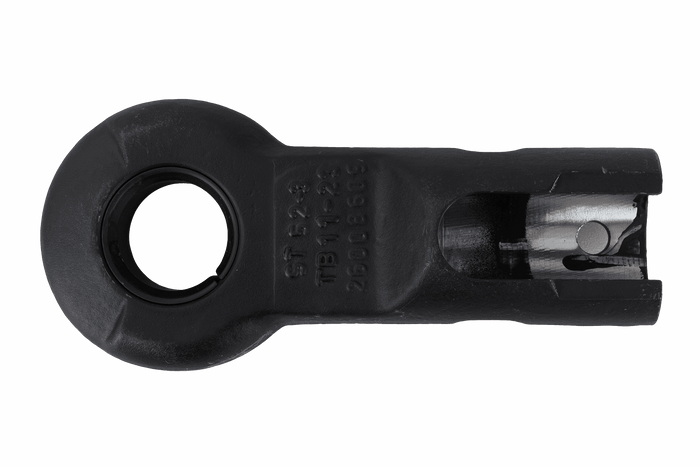 Zaczep oczkowy KNOTT KK7293S do przyczepy 3500kg z dyszlem rurowym 45mm nowy typ