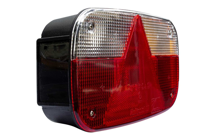 Lampa tylna ASPÖCK Multipoint III 6 funkcji prawa