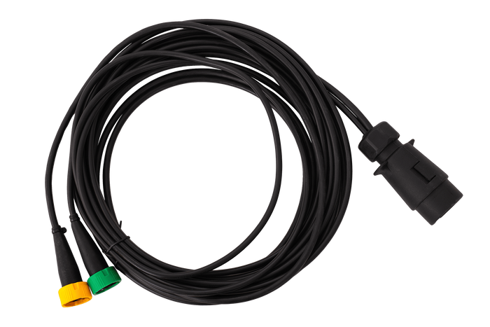 Instalacja elektryczna ASPÖCK 58-1022-087 wiązka przyczepki 4,5 m wtyczka 7PIN bajonety 2x5PIN